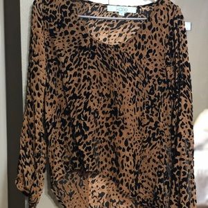 Karlie Leopard High Low Top